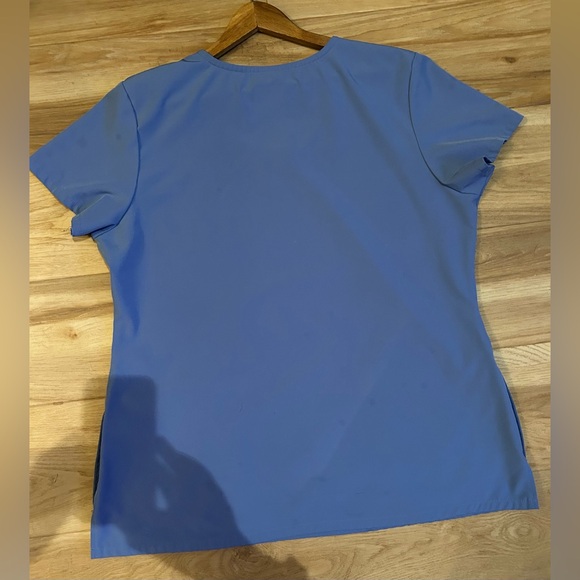 🩺 Sketchers by Barco Women's Scrub Set, Top XL and Pants Large in Ciel Blue - Picture 8 of 16